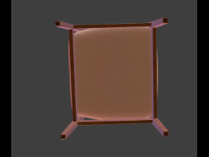 mid-century chair 3D Model
