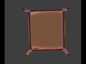 mid-century chair 3D Model