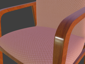 mid-century chair 3D Model