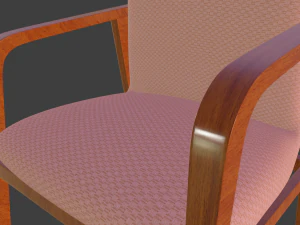 mid-century chair 3D Model