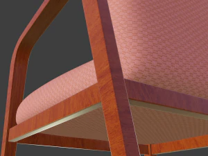 mid-century chair 3D Model