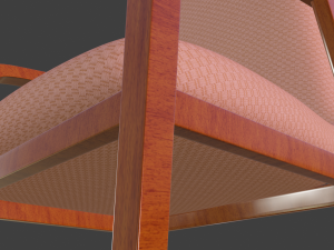 mid-century chair 3D Model