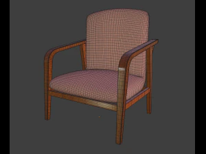 mid-century chair 3D Model