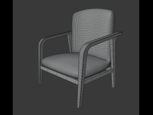 mid-century chair 3D Model