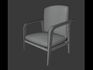 mid-century chair 3D Model