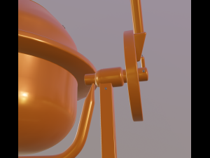 mini concrete mixer Modelo 3D