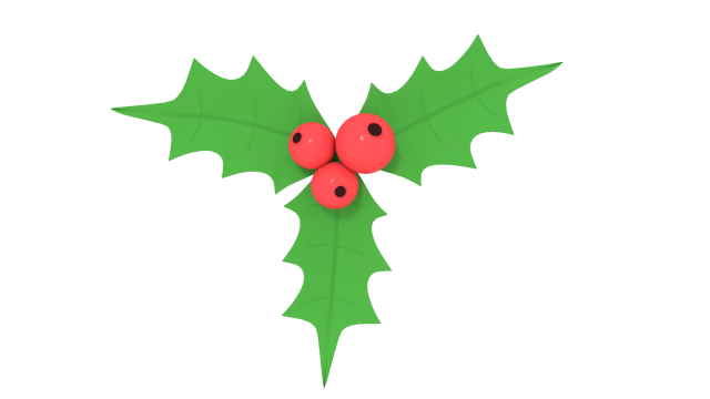 mistletoe Modelo 3D .c4d .max .obj .3ds .fbx .stl .blend 