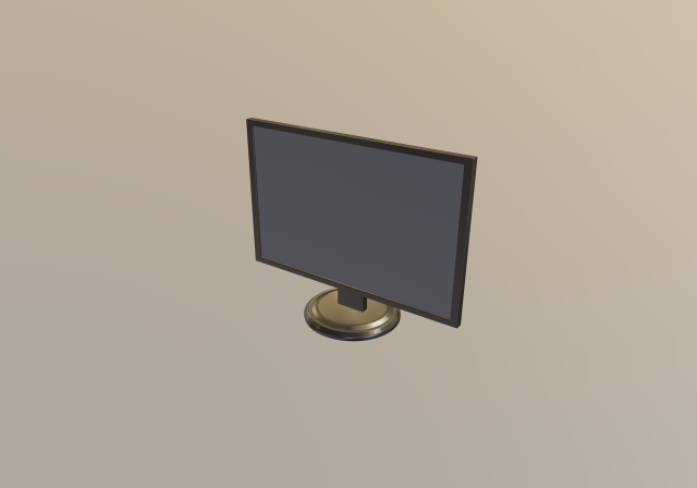monitor 3D Model .c4d .max .obj .3ds .fbx .stl .blend 