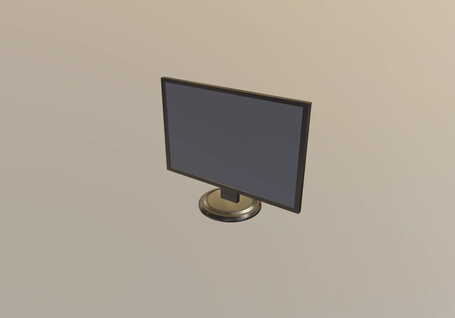 monitor 3D Model .c4d .max .obj .3ds .fbx .stl .blend 