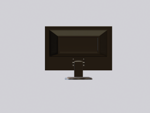 monitor 3D Model