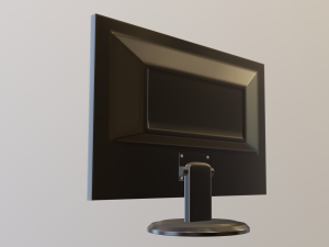 monitor 3D Model