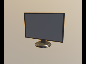 monitor 3D Model