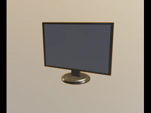 monitor 3D Model
