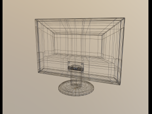 monitor 3D Model