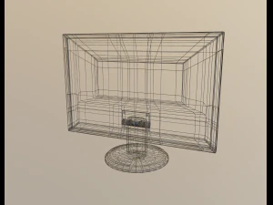 monitor 3D Model