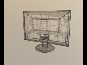 monitor 3D Model