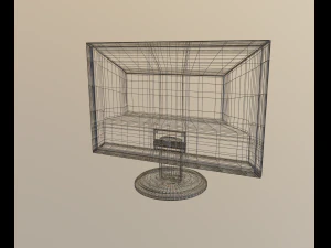 monitor 3D Model