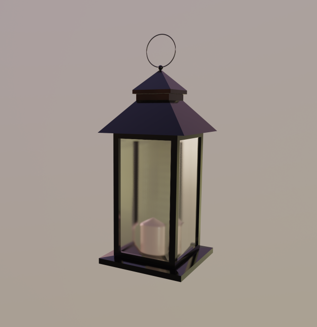 STL file Beautiful Classic Mini Lantern 🏮・Model to download and