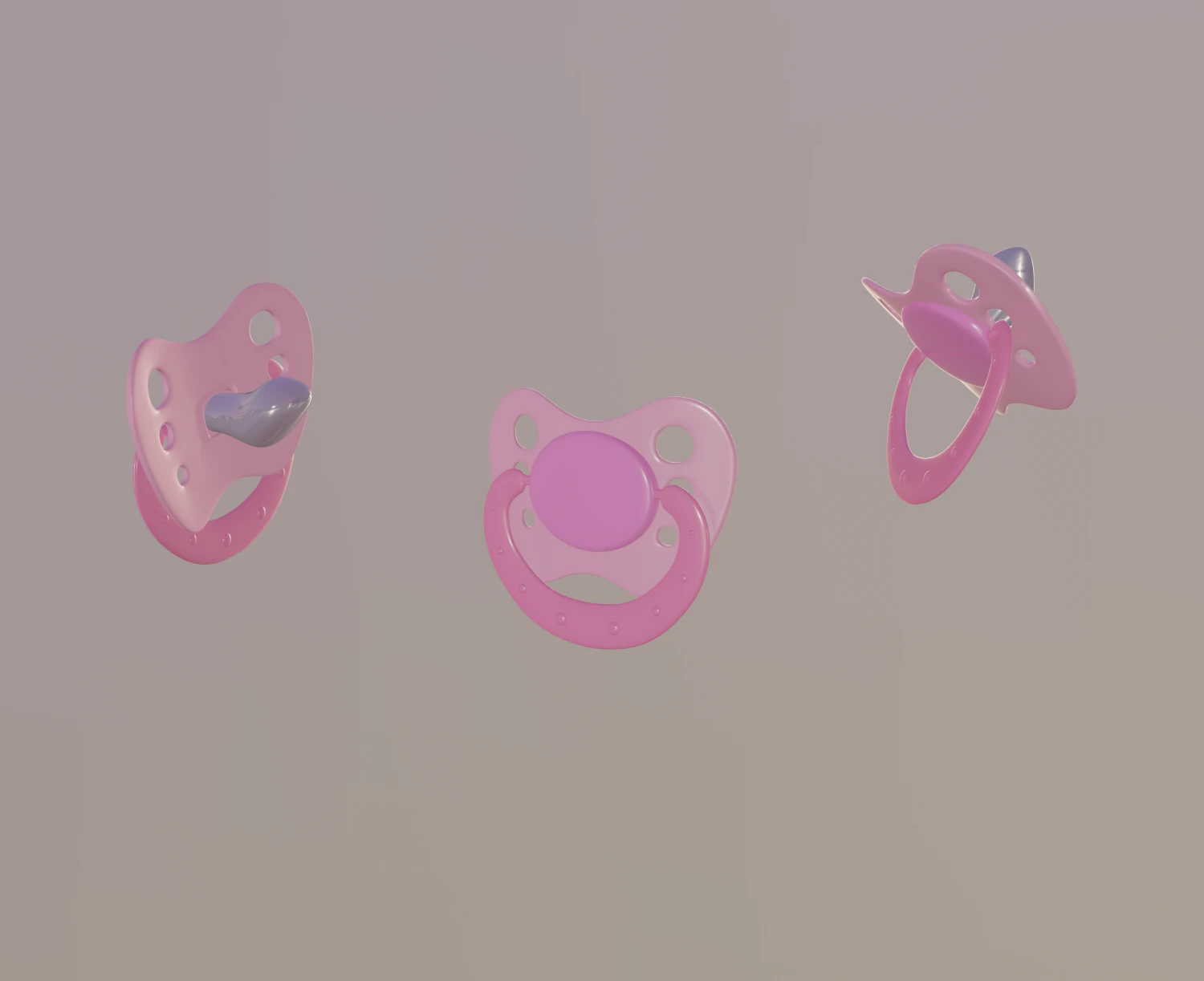 ciuccio Modello 3D .c4d .max .obj .3ds .fbx .stl .blend 