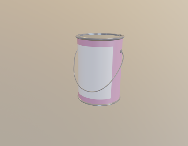 paint bucket Modelo 3D .c4d .max .obj .3ds .fbx .stl .blend 