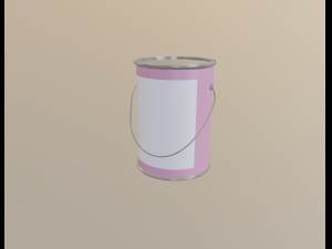 paint bucket 3D Model