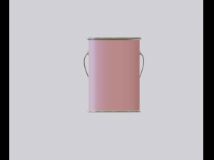 paint bucket Modelo 3D