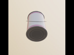 paint bucket Modelo 3D