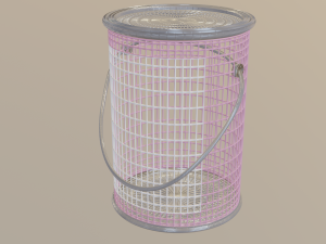 paint bucket Modelo 3D