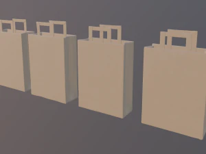 paper bag 3D Model