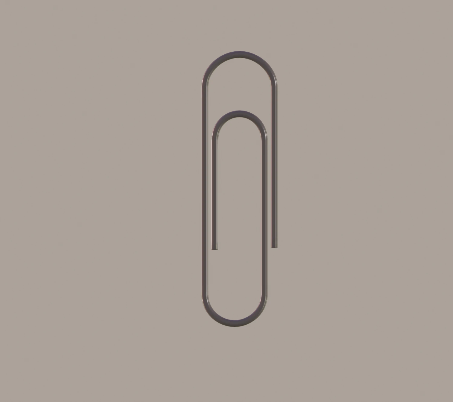 paper clip 3D Model .c4d .max .obj .3ds .fbx .stl .blend 