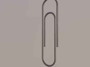paper clip 3D Model
