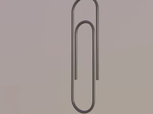 paper clip 3D Model