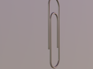 paper clip 3D Model