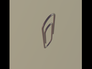 paper clip 3D Model
