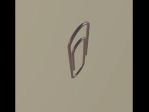 paper clip 3D Model