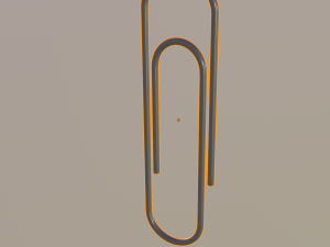 paper clip 3D Model