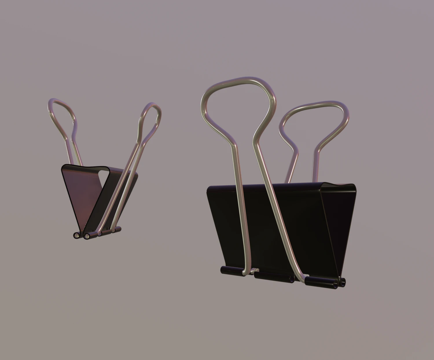 paper clip 3D Model .c4d .max .obj .3ds .fbx .stl .blend 