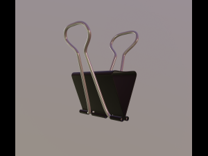 paper clip 3Dモデル