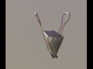 paper clip 3Dモデル