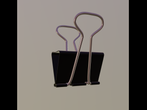 paper clip 3Dモデル