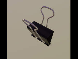 paper clip 3Dモデル
