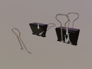 paper clip 3Dモデル