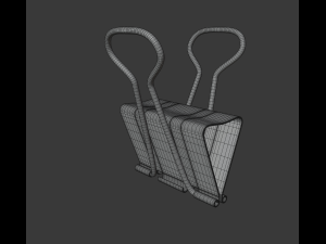 paper clip 3Dモデル