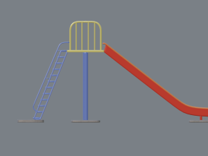 park slide 3D Model