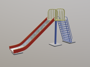park slide 3D Model
