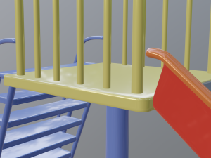 park slide 3D Model