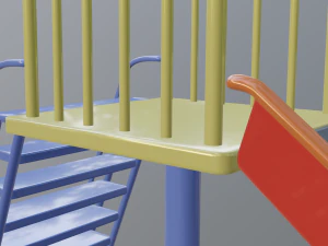 park slide 3D Model