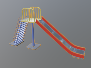 park slide 3D Model