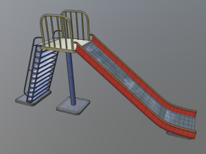 park slide 3D Model