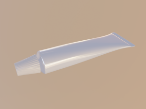 paste tube Modelo 3D